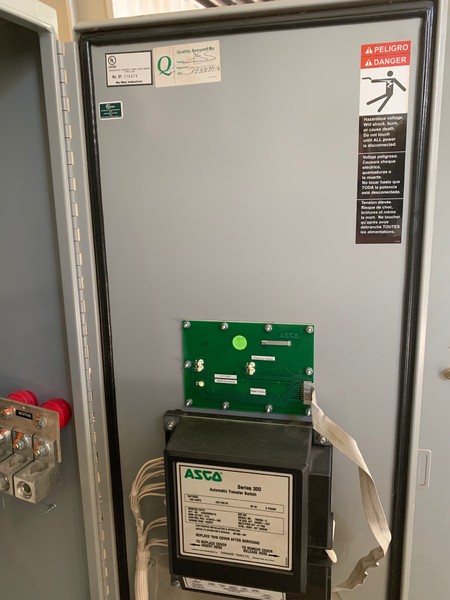 Used ASCO 260AMP 208V Automatic Transfer Switch