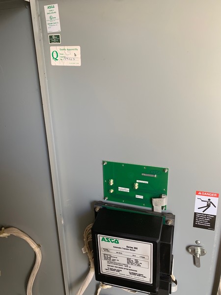 Used ASCO 400AMP 208V Automatic Transfer Switch