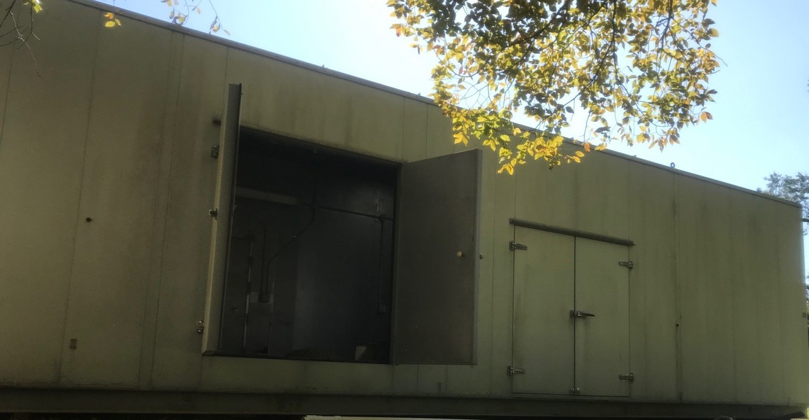 Used Sound Attenuated Generator Housing Drop Over 2000kW plus Generator Enclosure