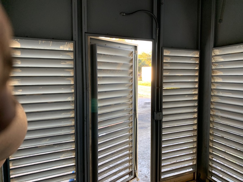 Used Enclosure with Base tank Made for 1000kW Generator Enclosure