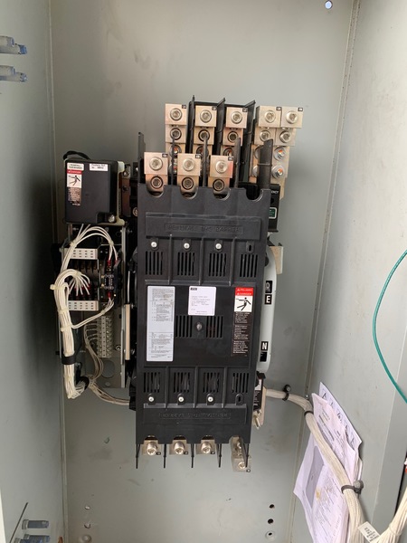 Used ASCO 600amp 208V Automatic Transfer Switch