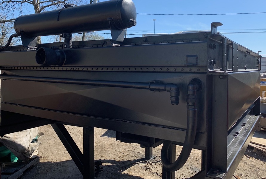 Used Vertical Free standing radiator Radiator