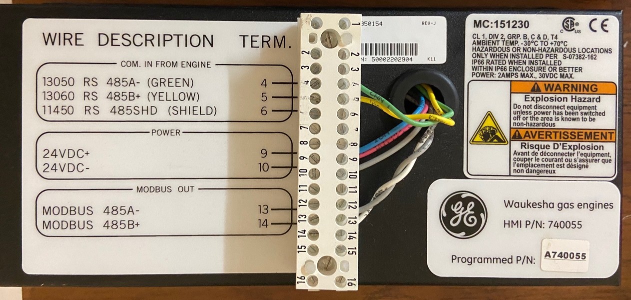 Surplus Waukesha GE 74005 Engine Parts