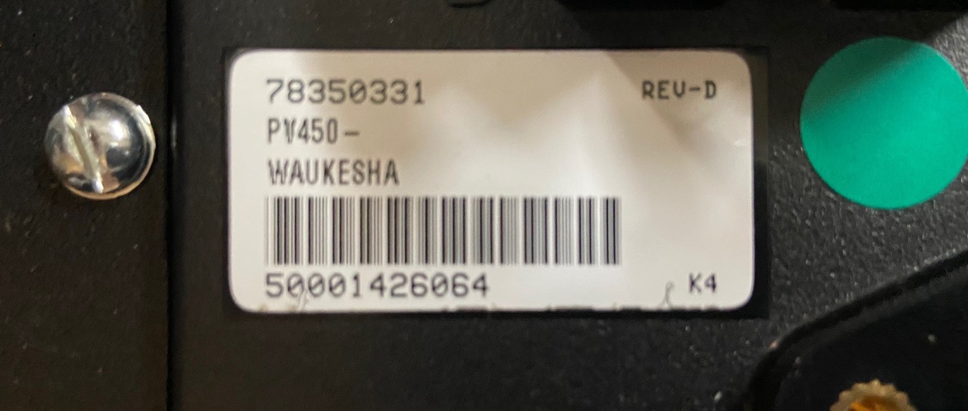 Surplus Waukesha GE 74005 Engine Parts