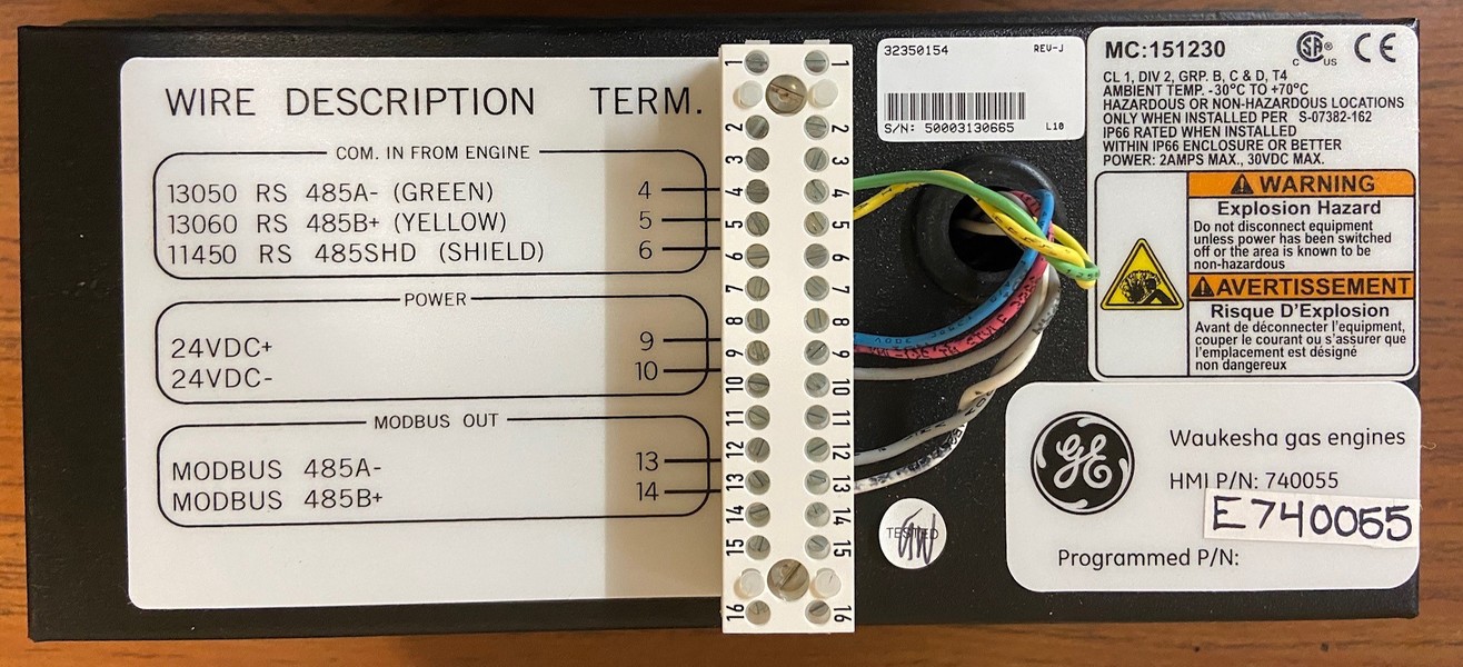 Surplus Waukesha GE 74005 Engine Parts