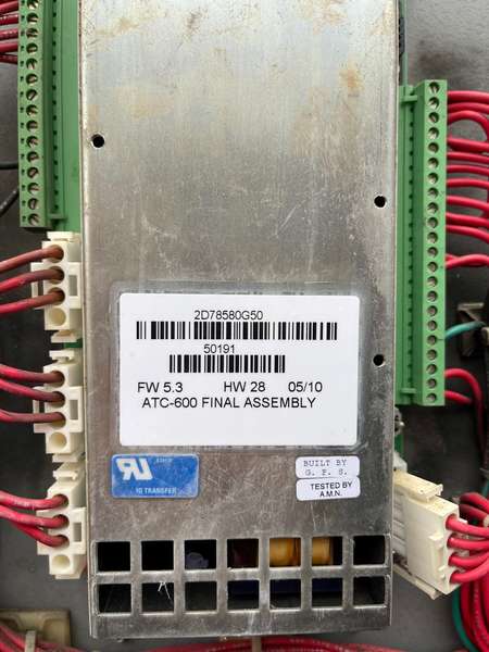Used Cutler-Hammer 800Amp 480V Automatic Transfer Switch