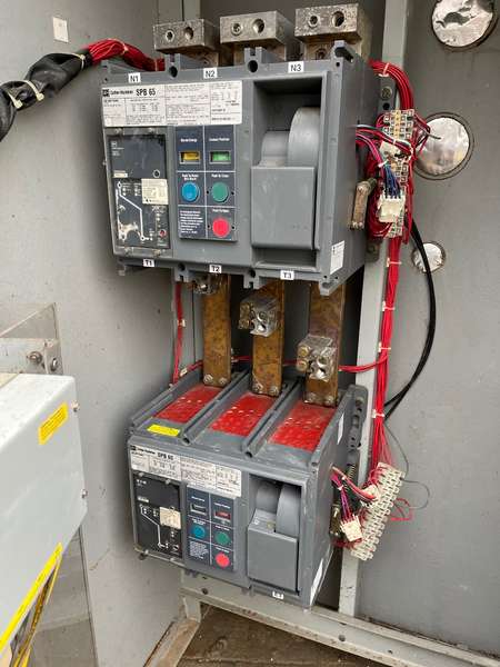 Used Cutler-Hammer 800Amp 480V Automatic Transfer Switch