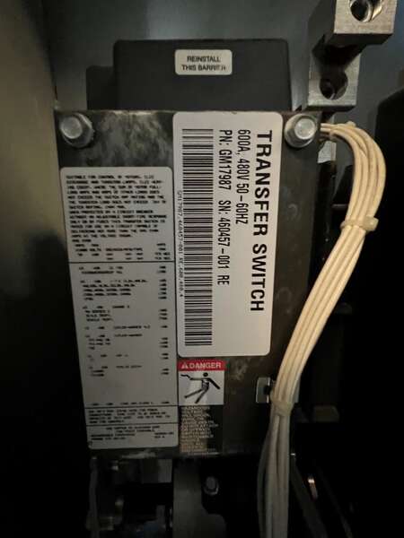 Kohler Generator Transfer Switch Parts 7153