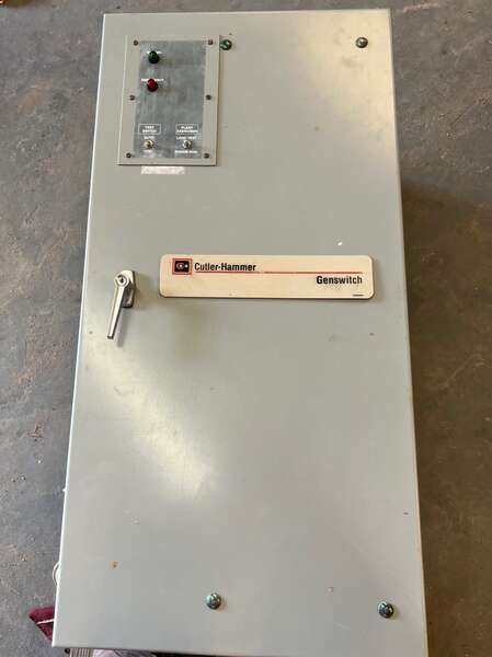 Used Cutler-Hammer 225AMP 480V Automatic Transfer Switch