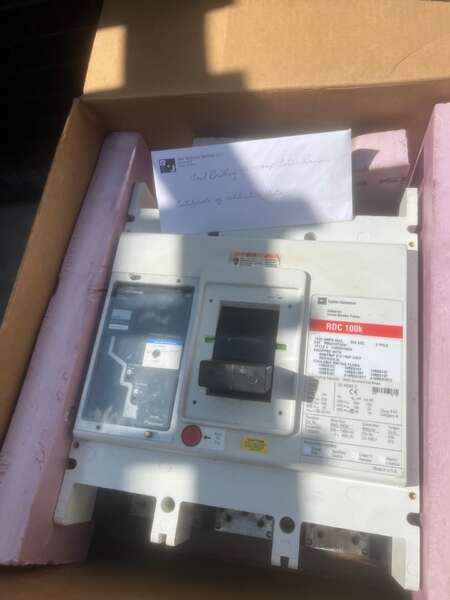 Surplus Cutler 1600amp Circuit Breaker