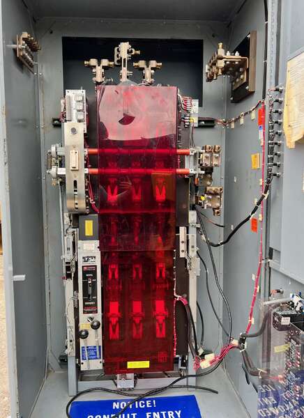 Used Zenith 1000AMP 480V Automatic Transfer Switch