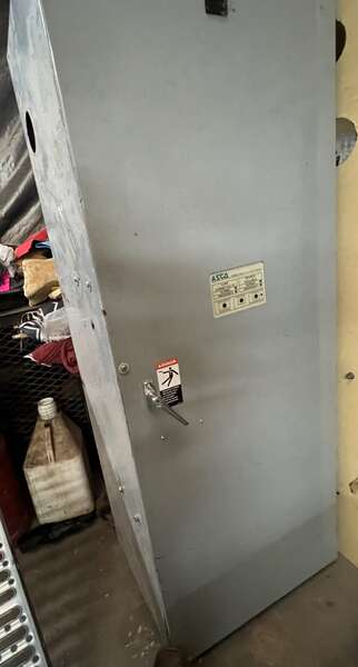 Used ASCO 600amp 480V Automatic Transfer Switch