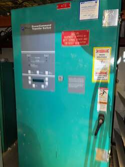 Used Cummins 225AMP 480V Automatic Transfer Switch