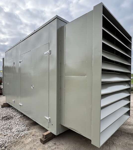 Used Noise Control Tech. Corp. Fits 800kW diesel generator Generator Enclosure