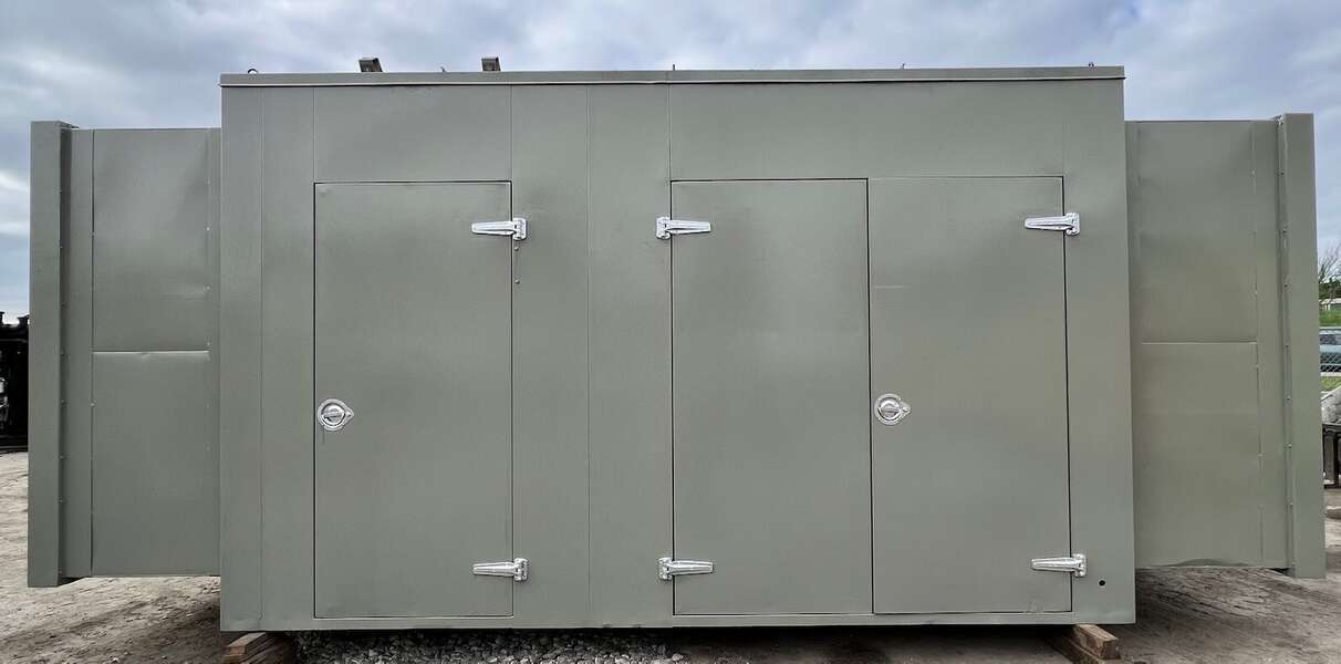 Used Noise Control Tech. Corp. Fits 800kW diesel generator Generator Enclosure