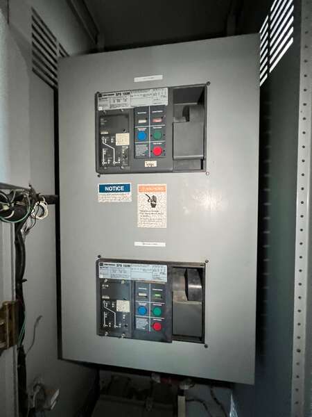 Used Cutler-Hammer 2000amp 480V Automatic Transfer Switch