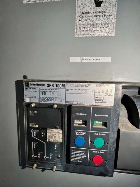 Used Cutler-Hammer 2000amp 480V Automatic Transfer Switch