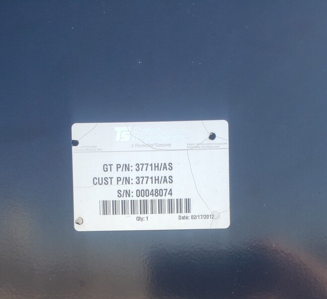 New Surplus General ThermoDynamics 3771H/AS Radiator