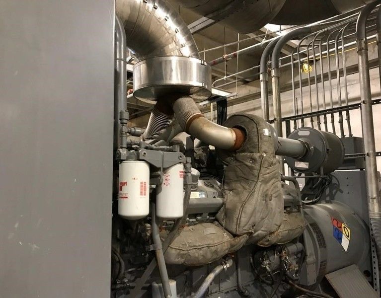  Stewart & Stevenson 750kW Diesel Generator