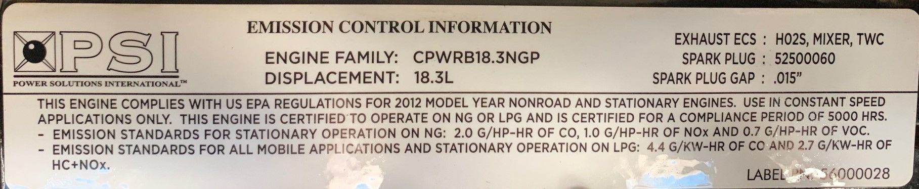 Like New Baldor 350 Gas Generator