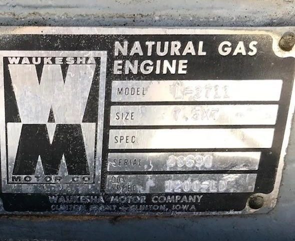  Waukesha 250kW Gas Generator