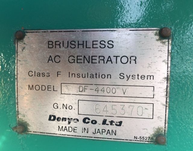  Denyo MultiQuip 400kVA DF4400-V Generator End