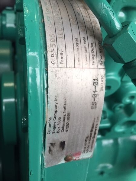  Cummins 150kW Diesel Generator