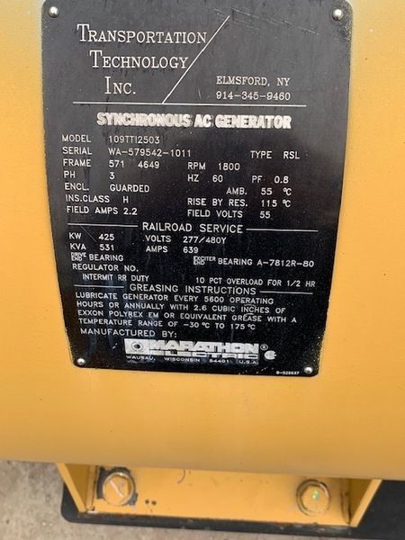 Used Caterpillar 425kW Diesel Generator
