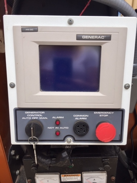 Low hours Generac SG200 Gas Generator