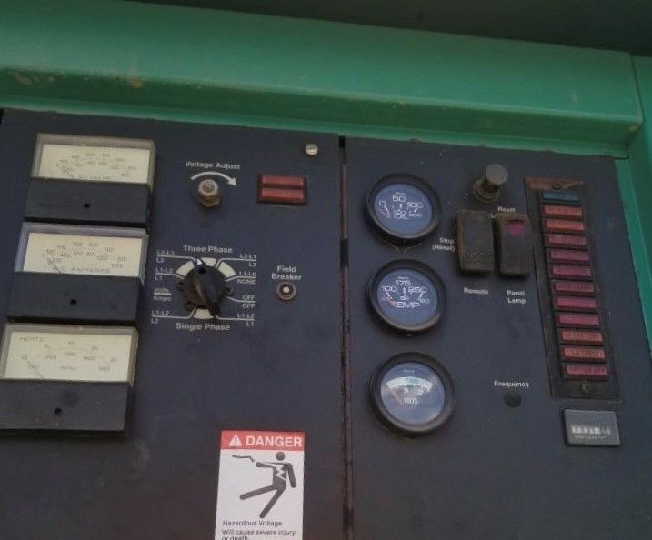 Used Cummins Onan 250kw Diesel Generator