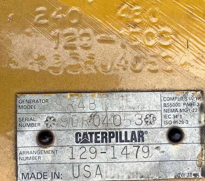 Recon Caterpillar SR4B Generator End