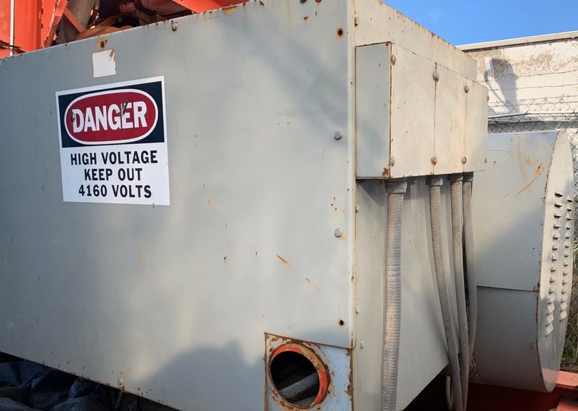 Used Kato 1150kW Generator End
