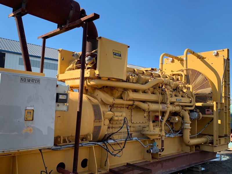 Used Caterpillar G399TA Gas Generator