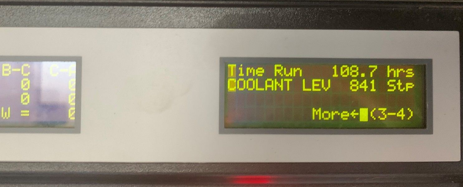 Low Hours Generac SG250 Gas Generator