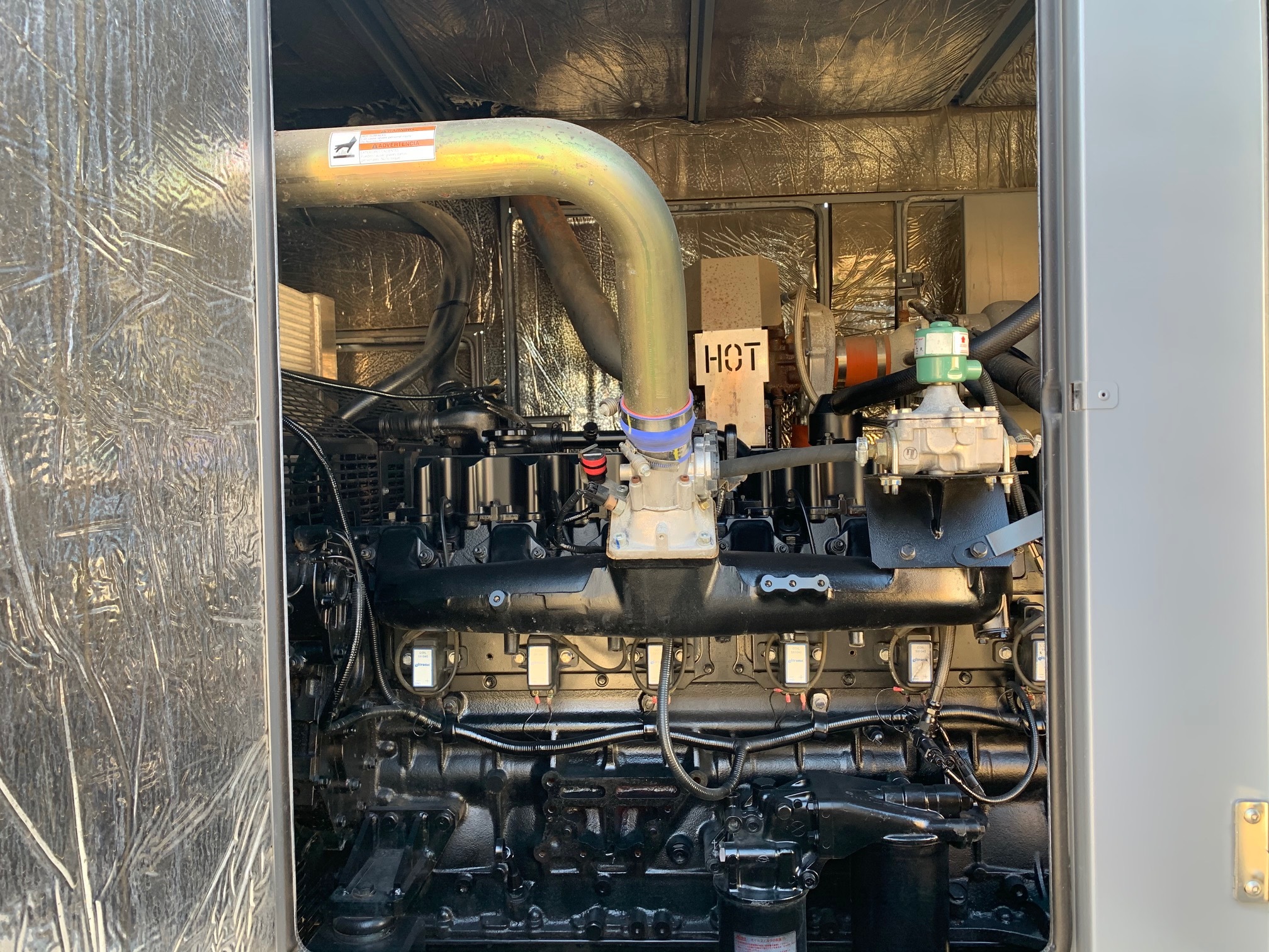 Low Hours Generac SG250 Gas Generator 250 2109515