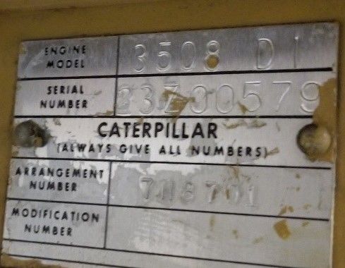 Used Cat 655kW Diesel Generator