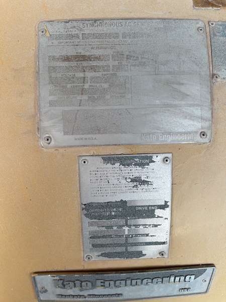 Used Caterpillar 3512 Diesel Generator