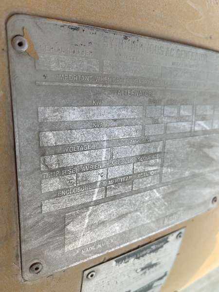 Used Caterpillar 3512 Diesel Generator