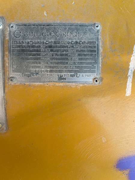 Used Caterpillar 3512C Diesel Generator