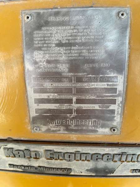 Used Caterpillar 3512C Diesel Generator