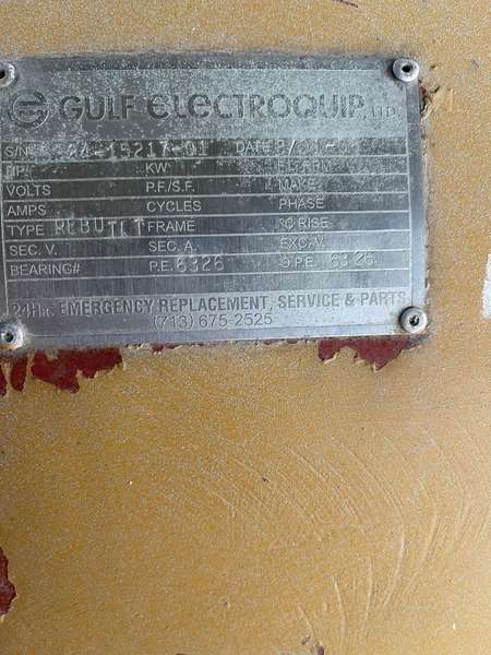 Used Caterpillar 3512C Diesel Generator