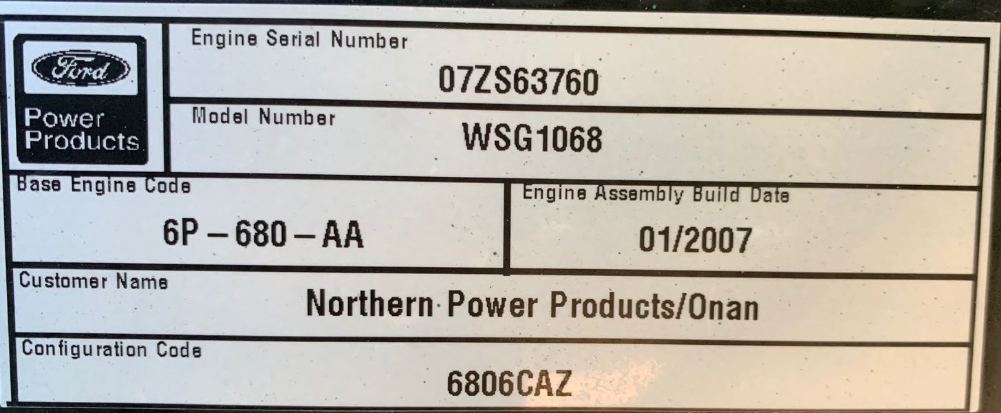 Used Cummins 85kW Gas Generator