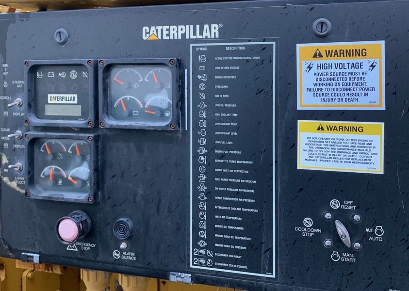 Used Caterpillar 900kW Diesel Generator