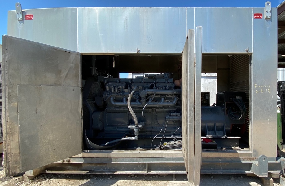 Used Caterpillar G398NA Gas Generator