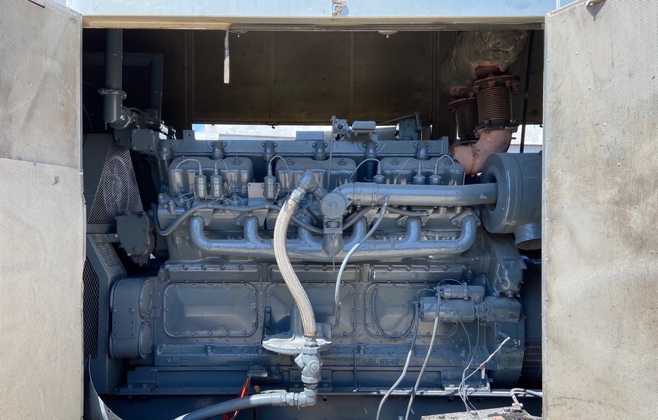 Used Caterpillar G398NA Gas Generator