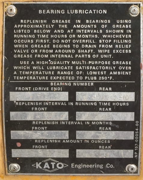 Used Caterpillar D399 Diesel Generator