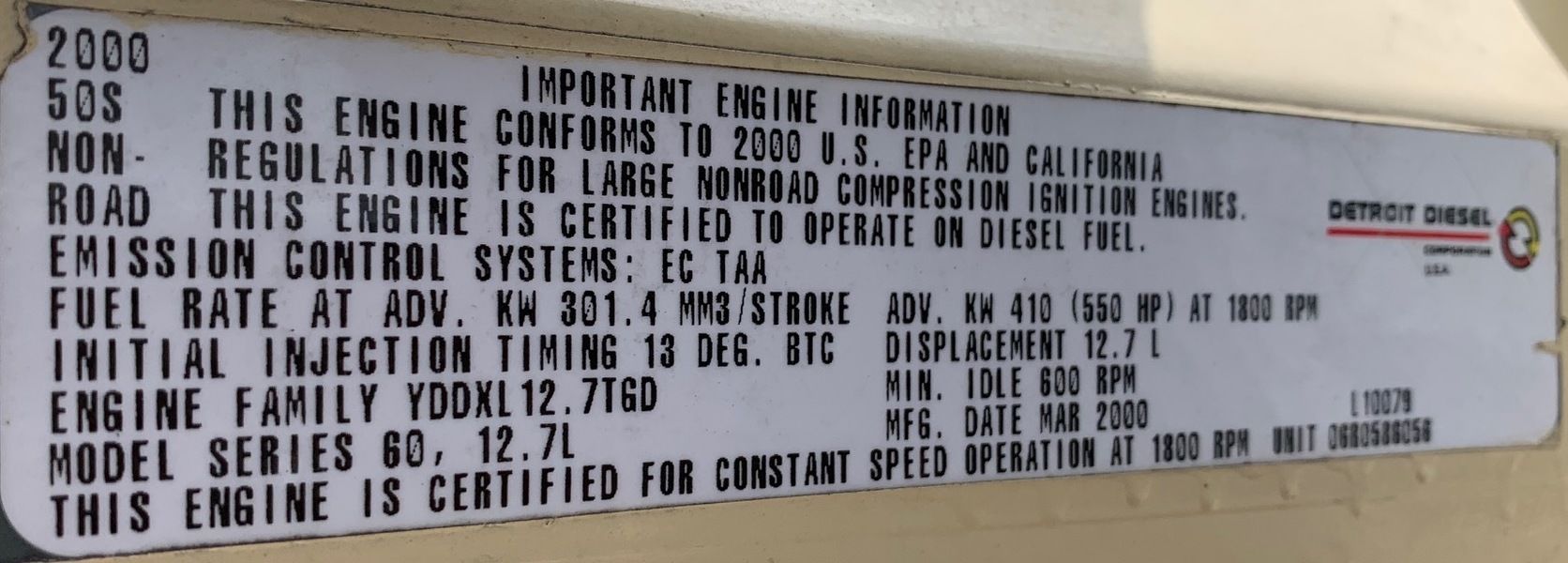 Used Kohler 300kW Diesel Generator