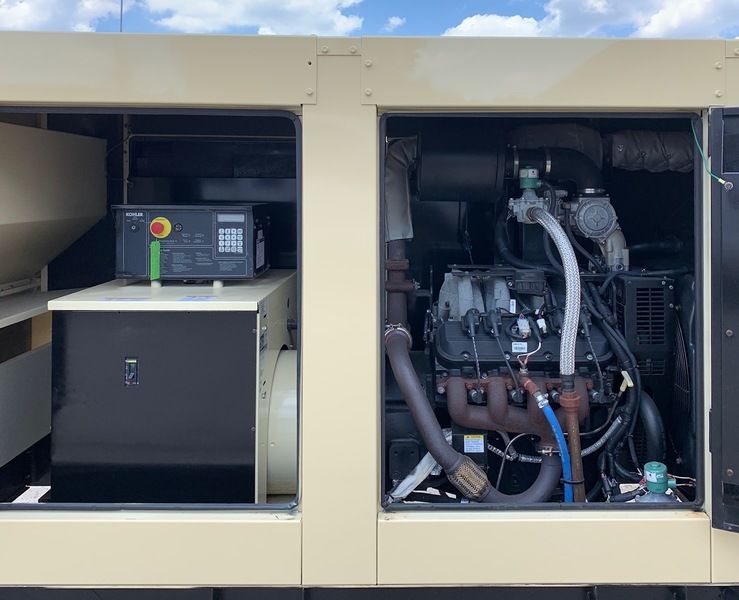 Like New Kohler 100 REZG Gas Generator