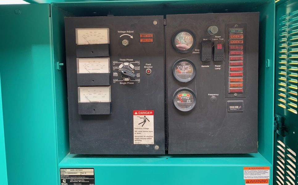 Used Cummins 35kW Gas Generator