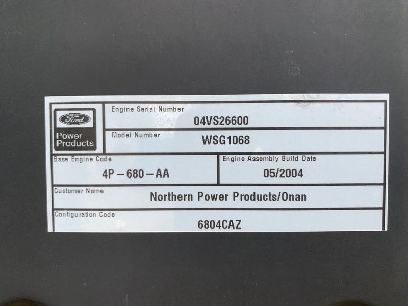 Used Cummins 85kW Gas Generator